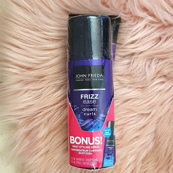 Brand New JOHN FRIEDA BONUS PACK FRIZZ EASE SHAMPOO & STYLING SPRAY - Picture 2 of 3
